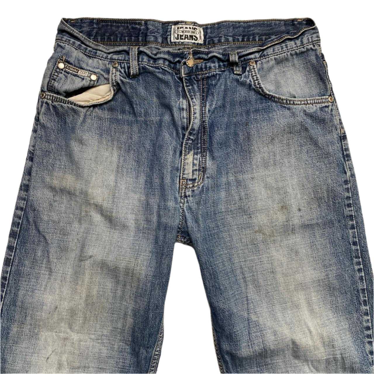 Iceberg Vintage Ice Jeans 90’s Stonewash (36W)