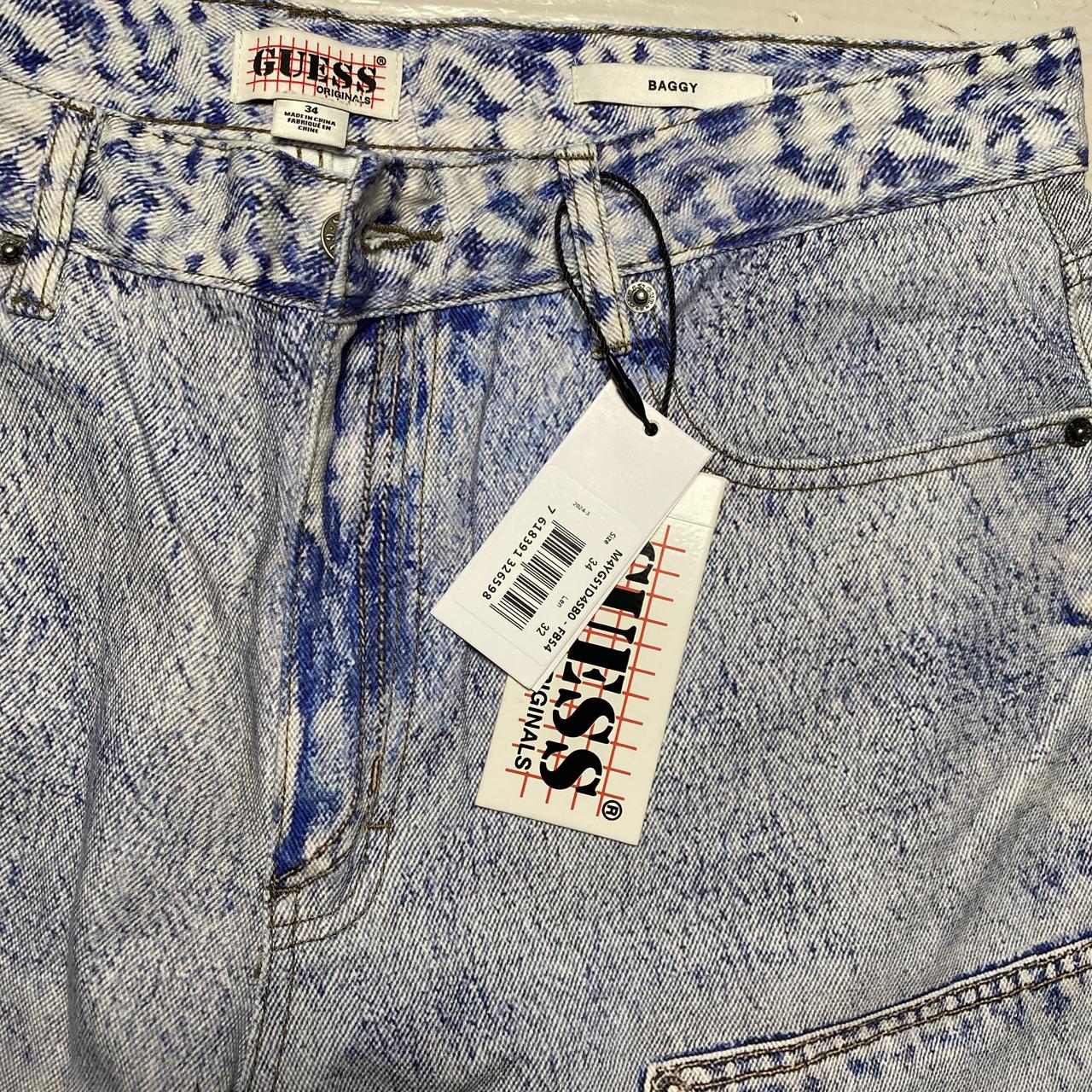 Guess Baggy Originals Carpenter Jeans Light Blue (W 34)
