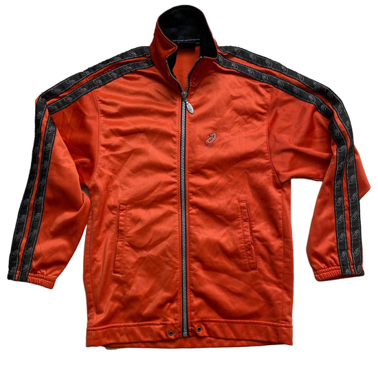 Asics Orange Vintage Womens Tracksuit Jacket (M)