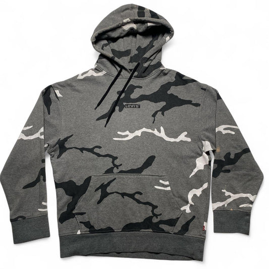 Levis Camouflage Grey and White Hoodie