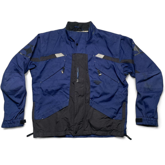 No Fear MX ON Blue and Black Biker Jacket (M)