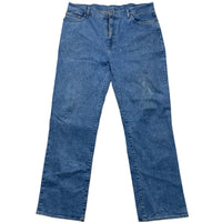 Easy Baggy Denim Blue Jeans (W 36)