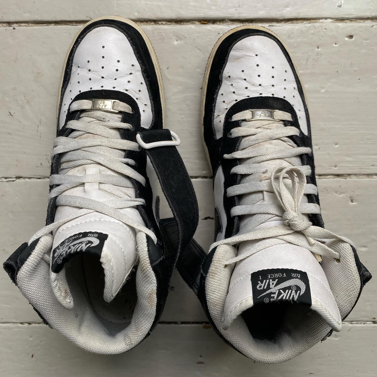 Nike Air Force 1 Mid Vintage Black and White