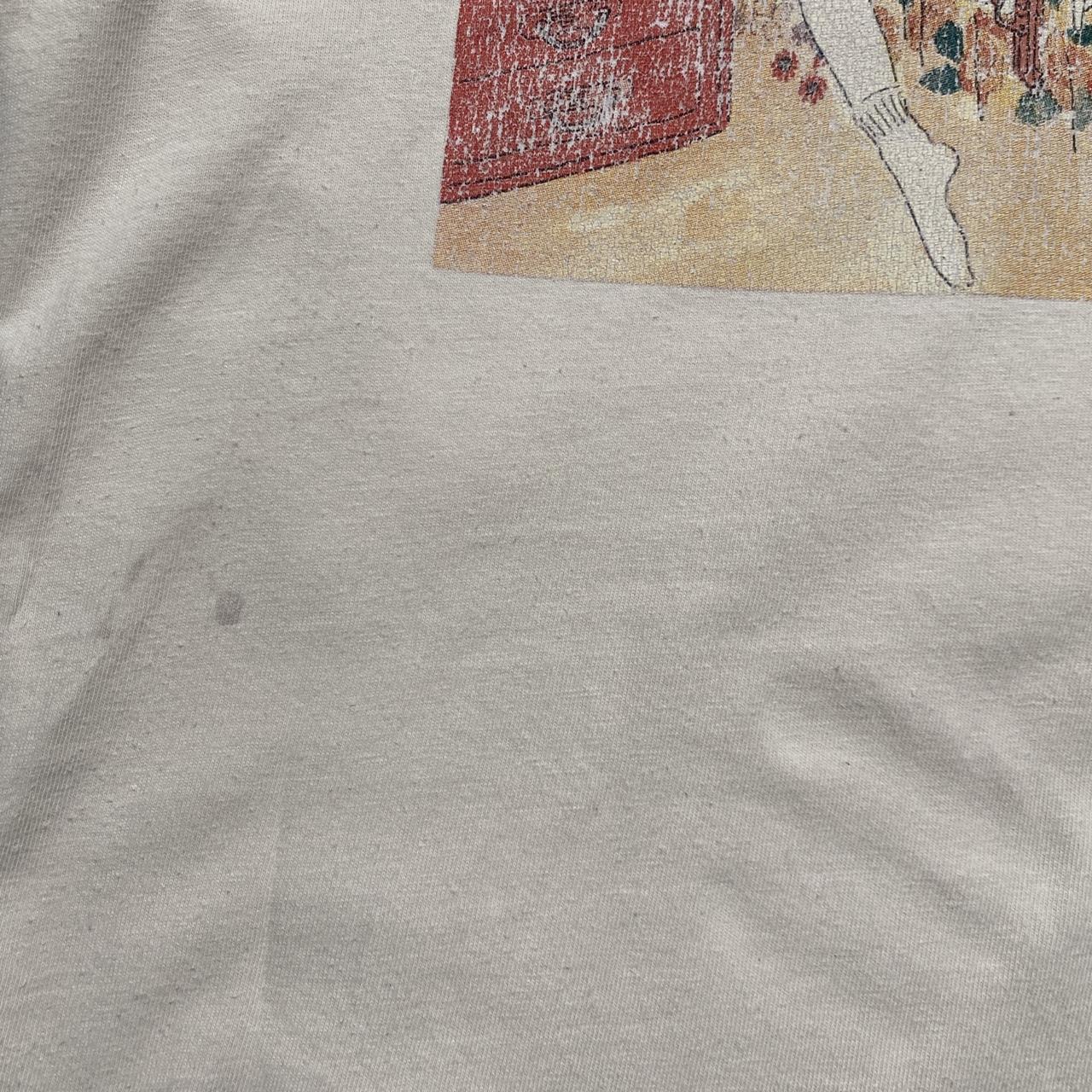 Supreme Bedroom Art Gun T Shirt Cream White (M)