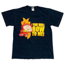 Family Guy Stewie You Will Bow To Me 2009 Times Shirt Black (M)