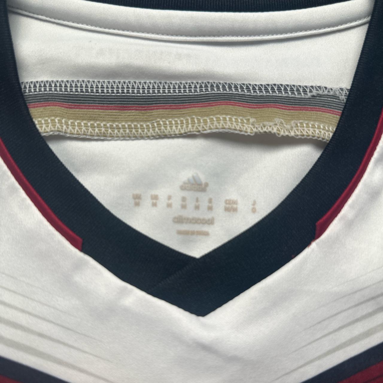 Germany Adidas Climacool White Football Jersey (M)