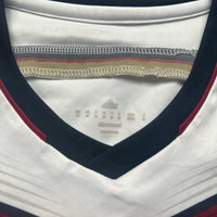 Germany Adidas Climacool White Football Jersey (M)