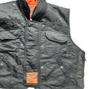 Schott Vintage Vest Gilet Bomber Jacket (L)