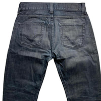 Levis 506 Charcoal Grey Jeans (34W)