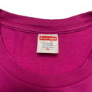 Supreme Pink and Black Spellout T Shirt (XL)