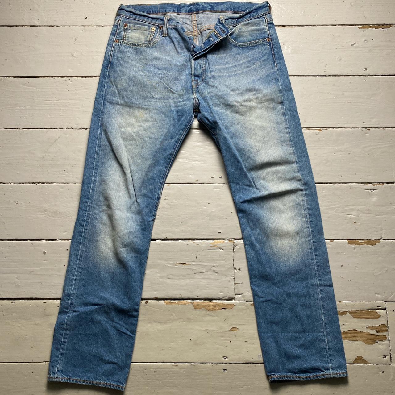 Levis 501 Light Blue Jeans