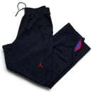 Jordan 23 Raptor Black Purple and Red Vintage y2k Baggy Joggers (XL)