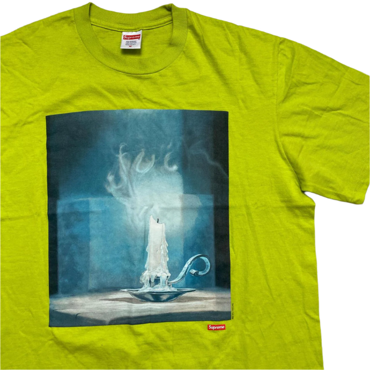 Supreme Dan Colen Fuck Candle Smoke T Shirt (M)