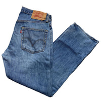 Levis 501 Baggy Light Blue Jeans (34W)