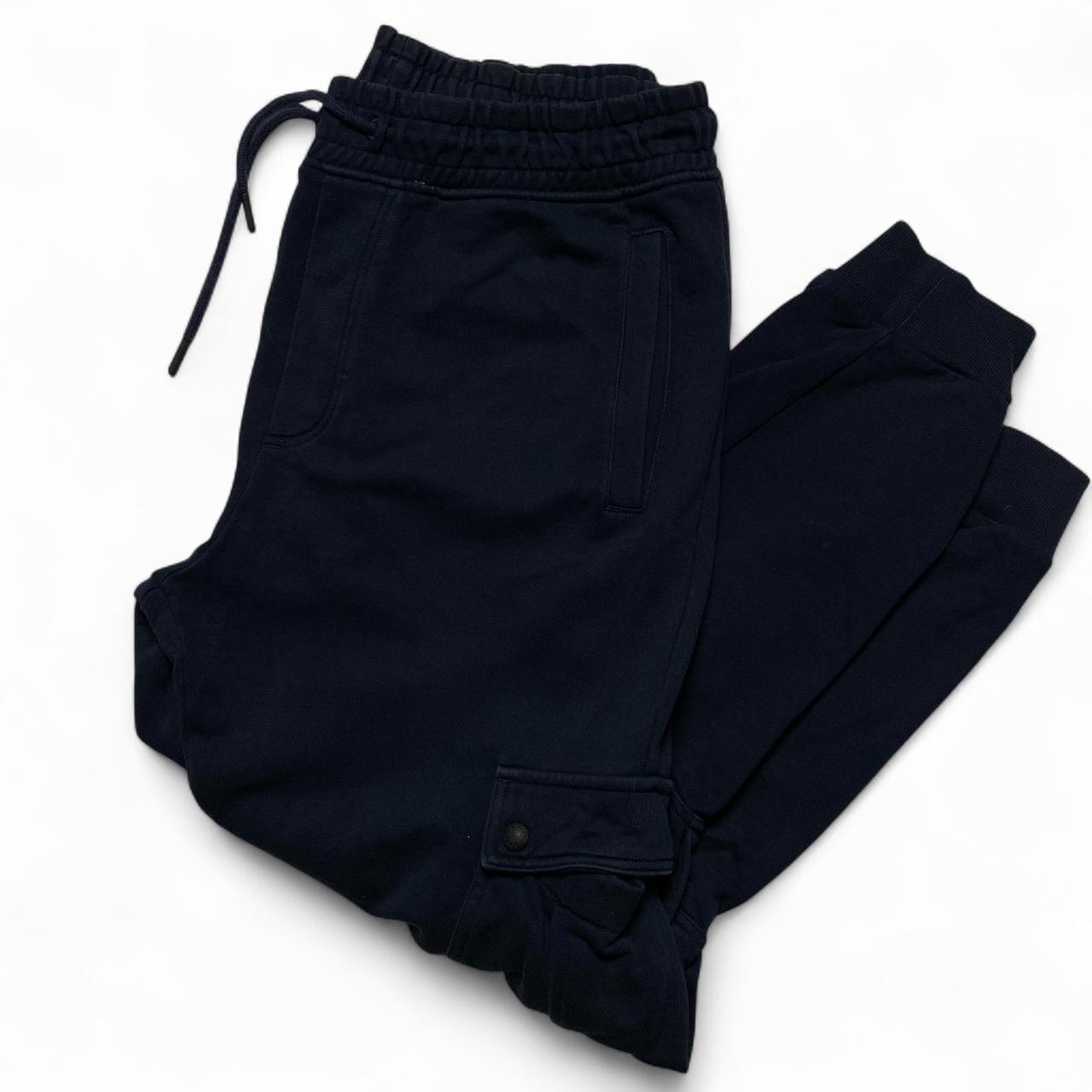 Hugo Boss Navy and Orange Cargo Joggers
