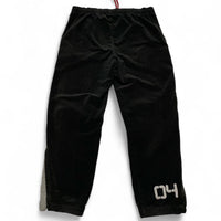 Nike 8704 Air Max Velour Vintage Y2K Black and Grey Swoosh Full Tracksuit (L)