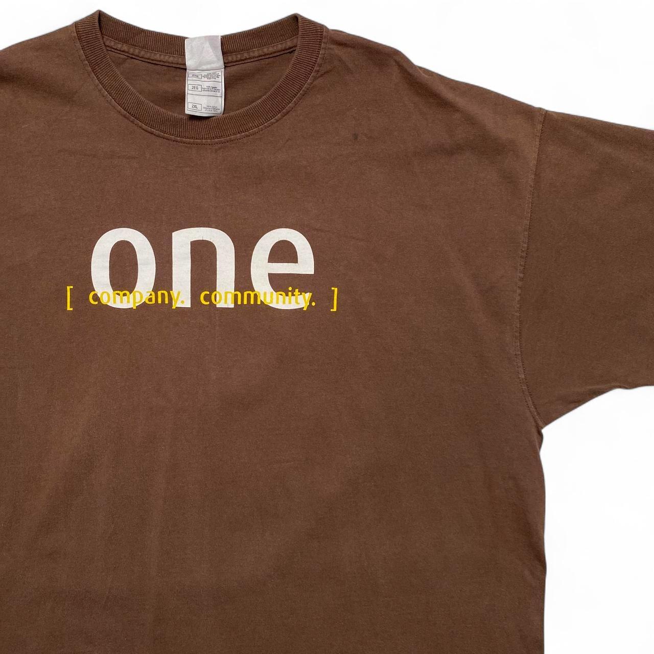 UPS Brown Vintage y2k T Shirt (2XL)