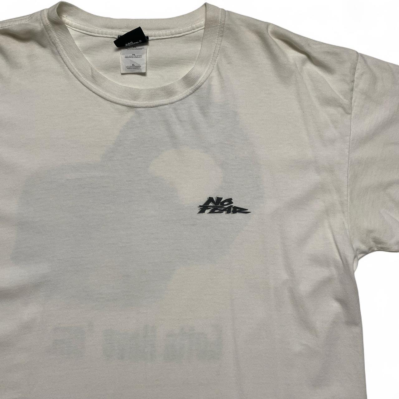 Nuts Gotta Have Em No Fear Vintage 90’s White and Black T Shirt (XL)