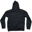 Nike Black and White Swoosh Hoodie (L)