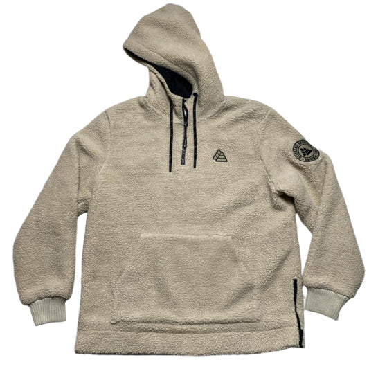 Galt Sand Sherpa Thick Cream Hoodie (L)
