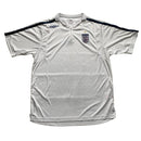 England Umbro White and Navy Vintage Football Jersey (XL)