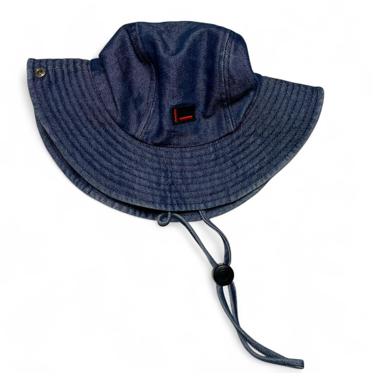 Fubu Navy Denim Bucket Fisherman Hat