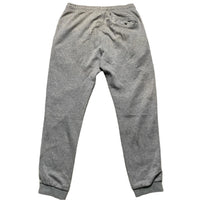 Nike Grey and White Swoosh Joggers (M)