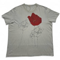 Paul Smith Flower T Shirt Light Blue (2XL)