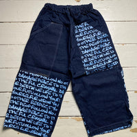 Criminal Damage Graffiti Baggy Vintage y2k Denim Carpenter Style Jorts Jean Shorts