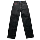 Minus Two Jeans Pink Embroidery Grey Jeans (32W)