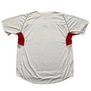 Nike Vintage Centre Swoosh White Red and Grey Jersey T Shirt (XL)