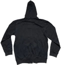 Armani Black and Grey Zip Hoodie (L)