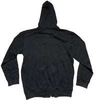Armani Black and Grey Zip Hoodie (L)
