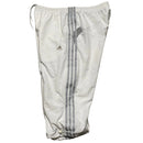 Adidas Climalite Vintage y2k Shell Trackpant Shorts White and Silver (L)