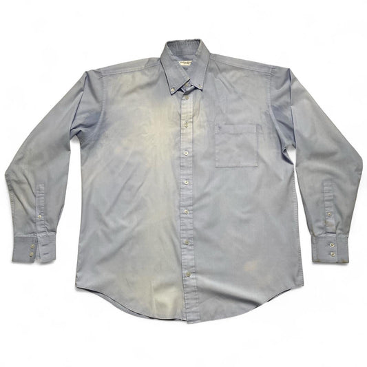 Yves Saint Laurent YSL Vintage Light Blue Long Sleeve Shirt (L)