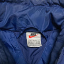 Nike Vintage 90’s Navy and White Big Swoosh Puffer Jacket
