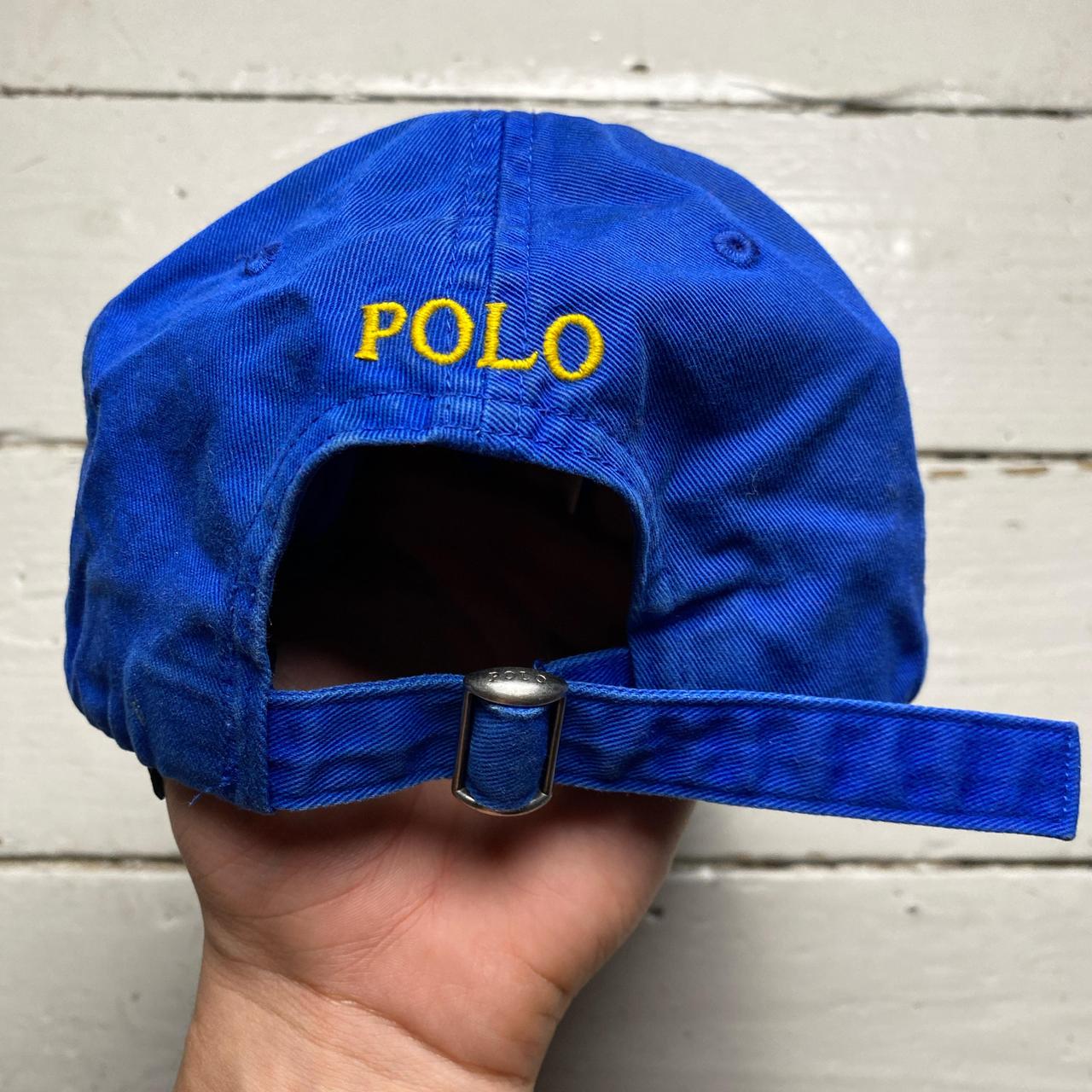 Ralph Lauren Polo Blue and Yellow Cap