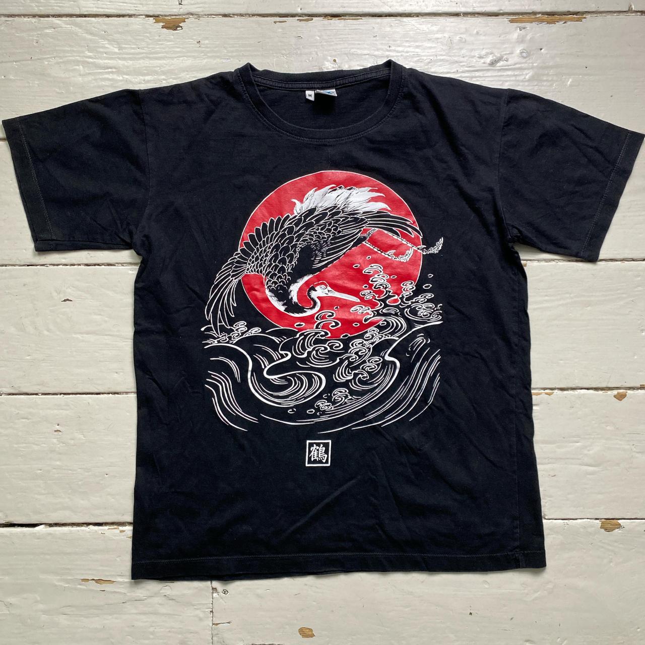 Seven Sins Heron Black and Red T Shirts