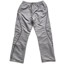 Reebok Vintage Shell Baggy Trackpant Bottoms Silver Navy and White (M)