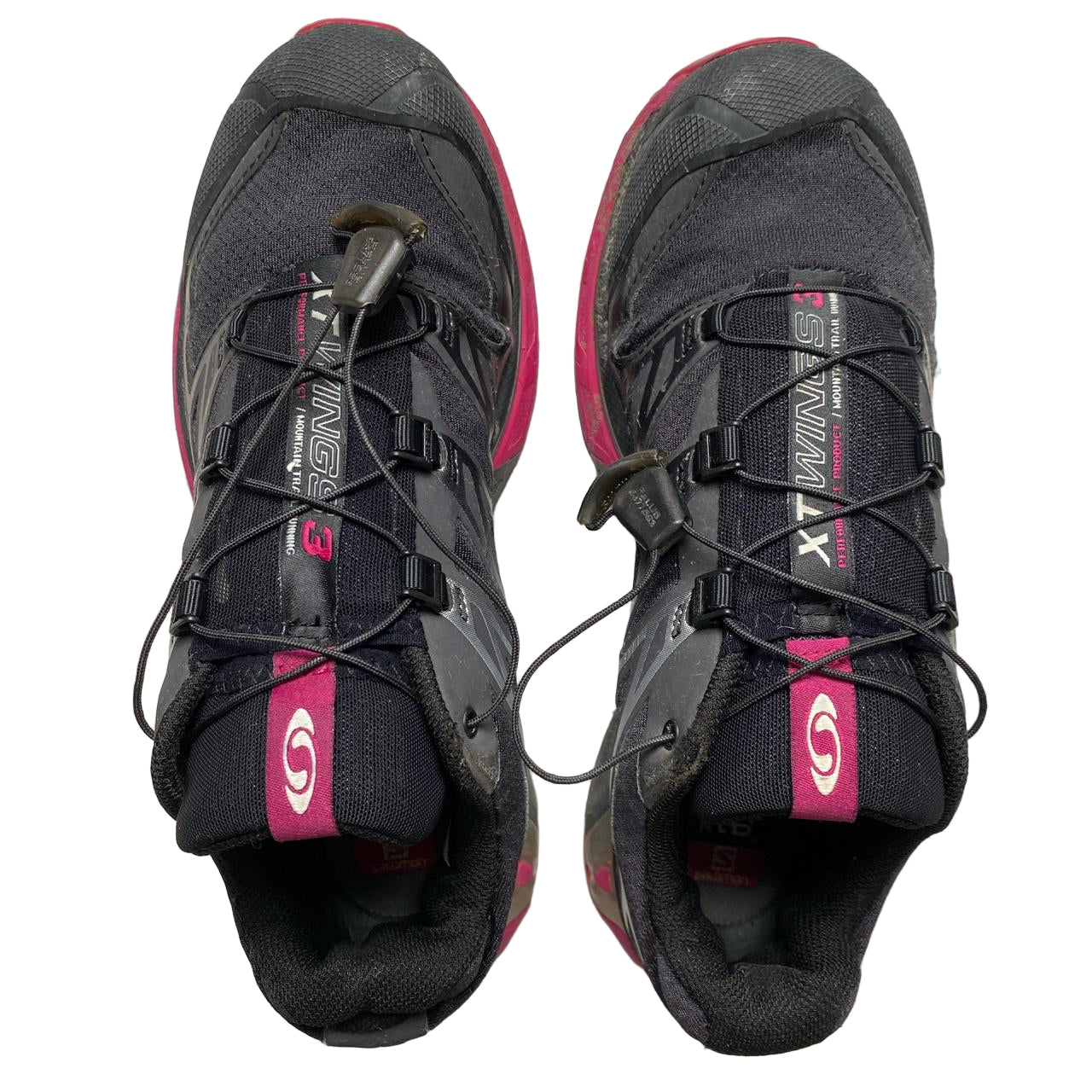Salomon Black and Pink XT Wings 3 (UK 6.5)