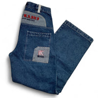 Kani Vintage 90’s Carpenter Baggy Embroidered Jeans (38W)