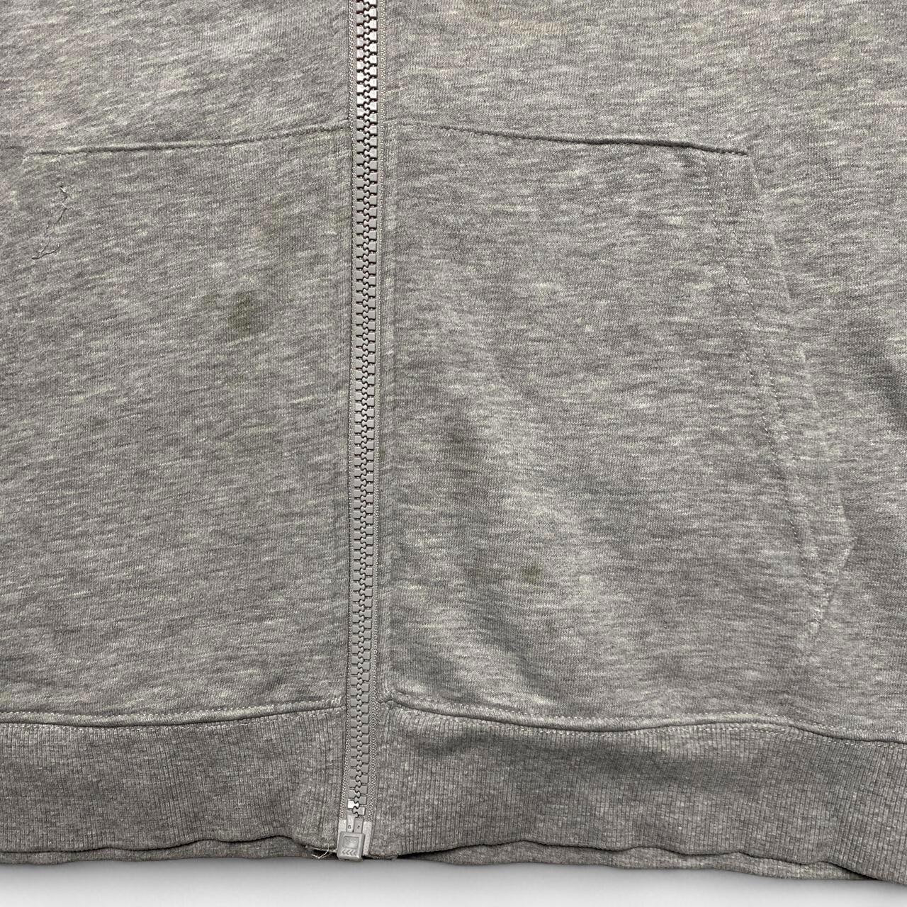 Aquascutum Grey and White Checked Hoodie (XL)