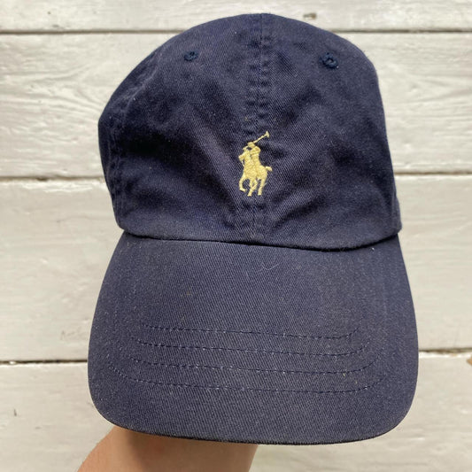 Polo Ralph Lauren Navy and Cream Cap