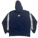 Nike Navy and White Multi Swoosh Full Tracksuit (L)