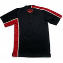 Jordan 23 Vintage 90’s Black Red and White Quarter Zip Polo Shirt (XL)