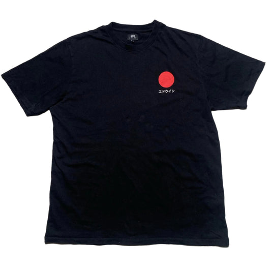 Edwin Black and Red T Shirt (XL)