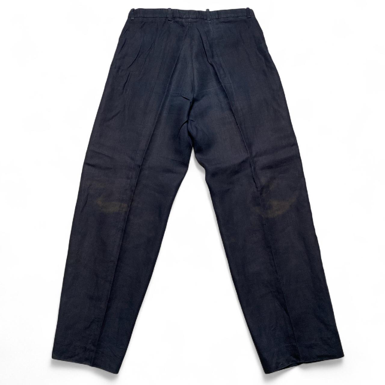 Emporio Armani Navy Two Piece Full Suit Jacket and Trousers (M)