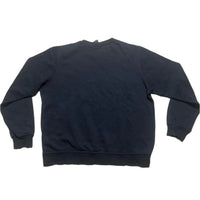 Nike Navy and White Swoosh Jumper (XL)