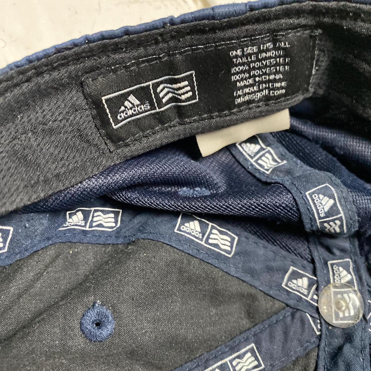 Adidas Vintage Navy and White Cap