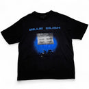 Billie Eilish 2025 Tour T Shirt Black and Blue (XL)